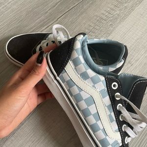 Checkered old school vans
